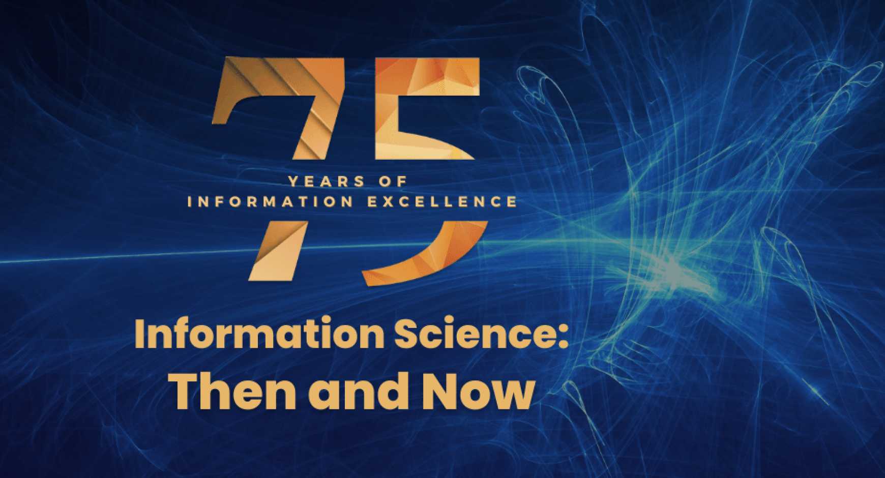 iSchool 75th Anniversary logo