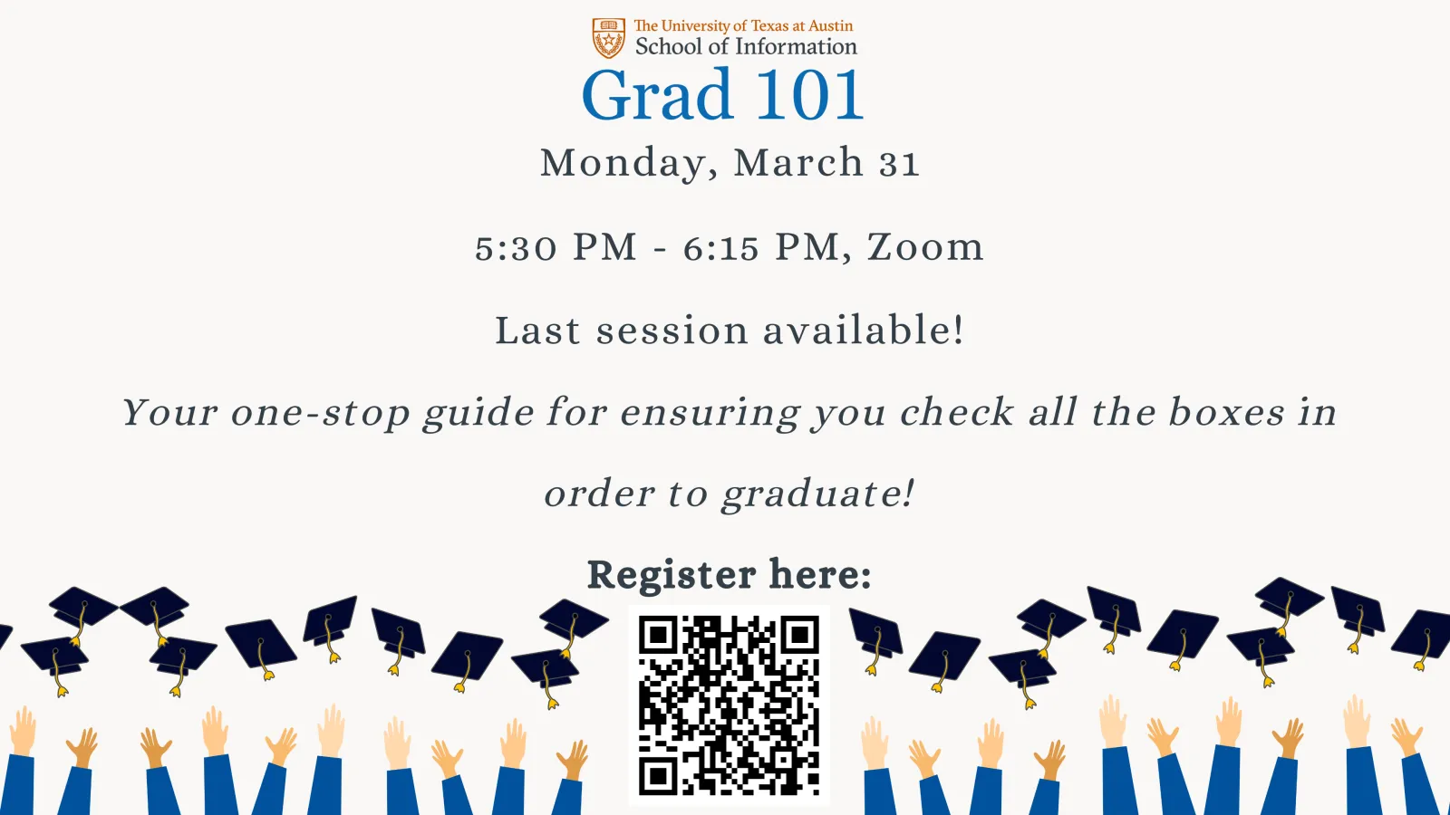 grad 101 flyer