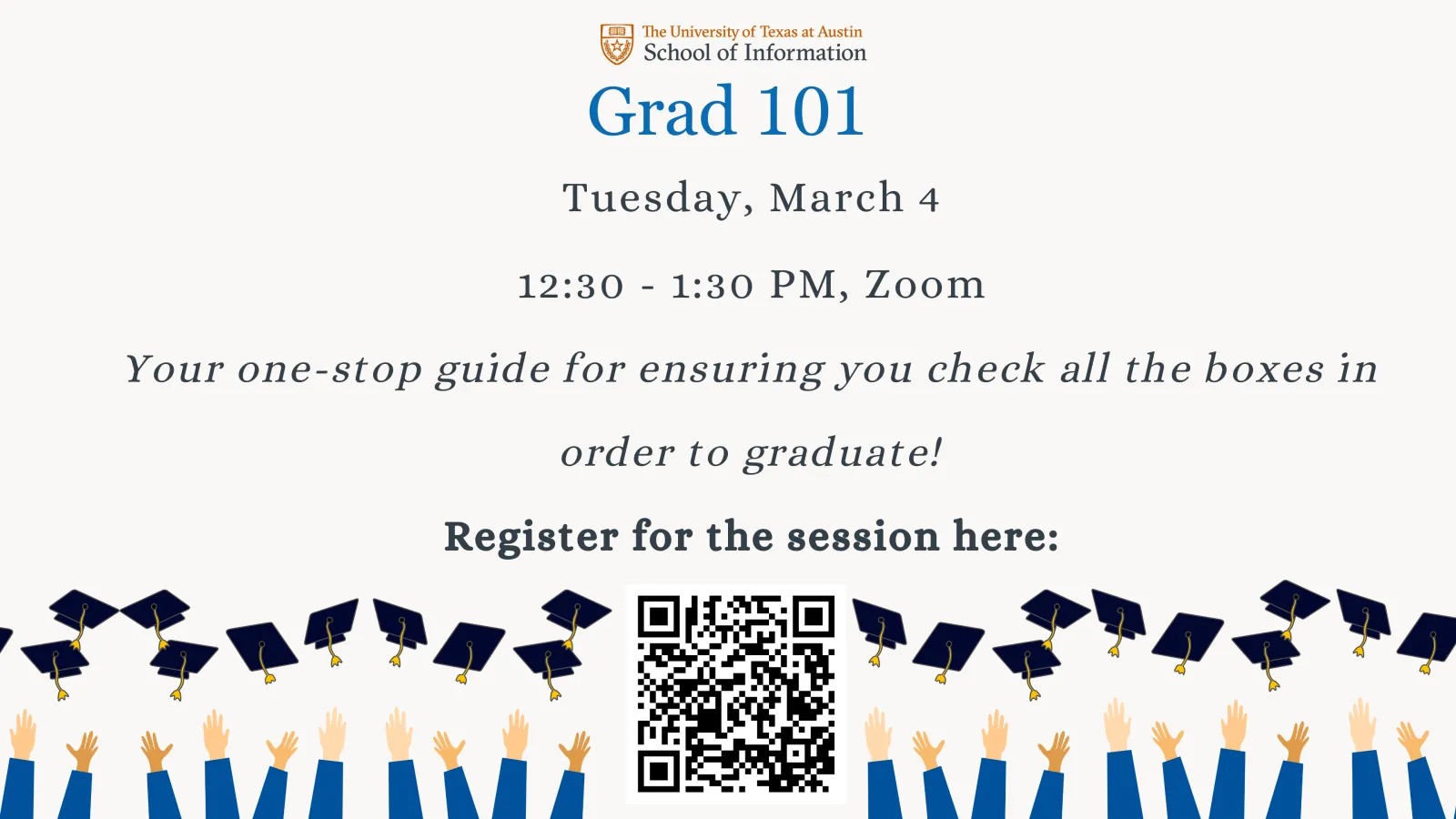 grad 101 flyer