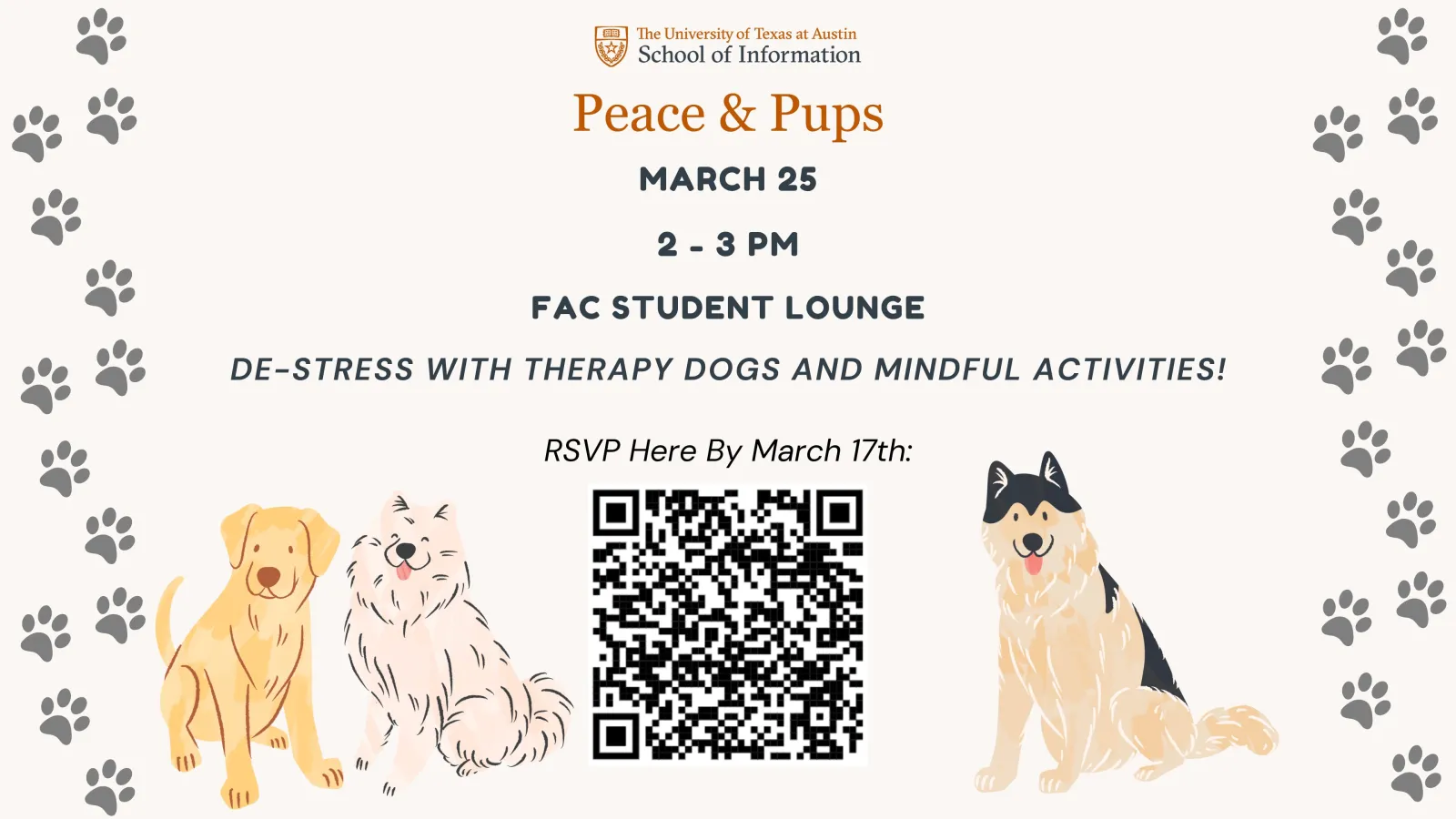 peace and pups flyer