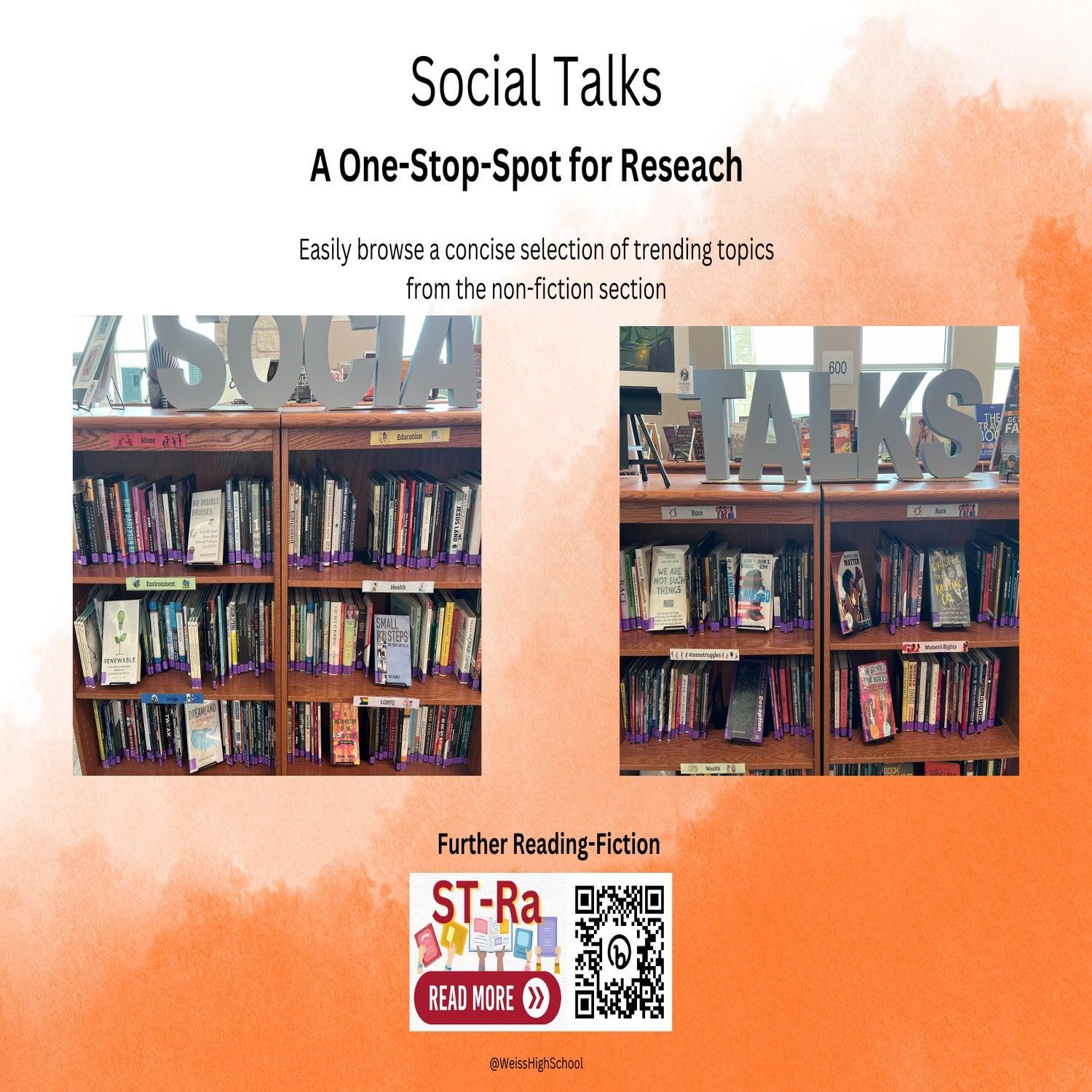 Social Talks: A One-Stop-Spot for Research