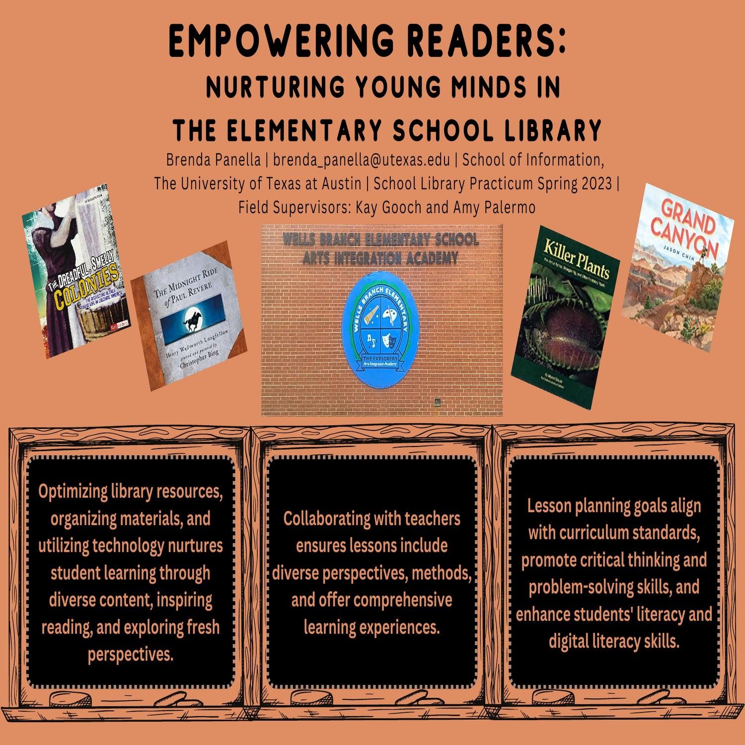 Empowering Readers: Nurturing Young Minds in the Elementary School Library