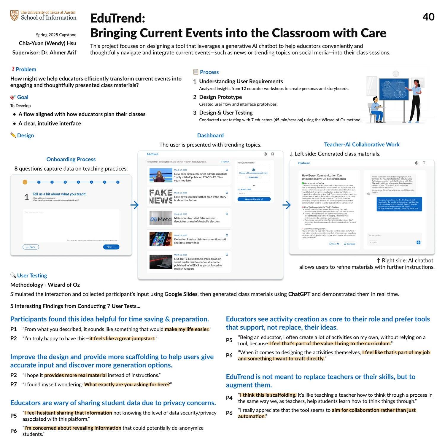 EduTrend: Bringing Current Events into the Classroom with Care