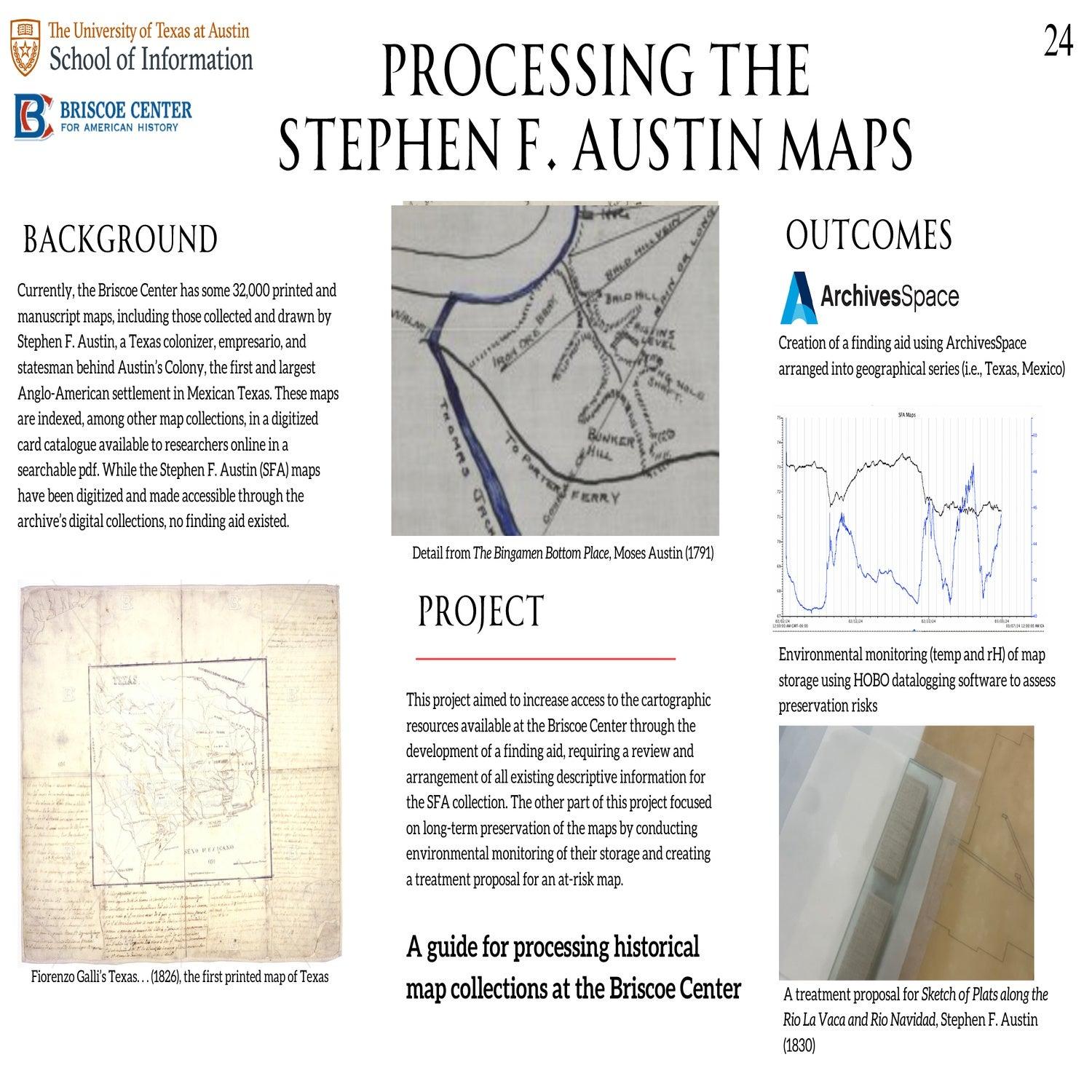 Processing the Stephen F. Austin Map Collection