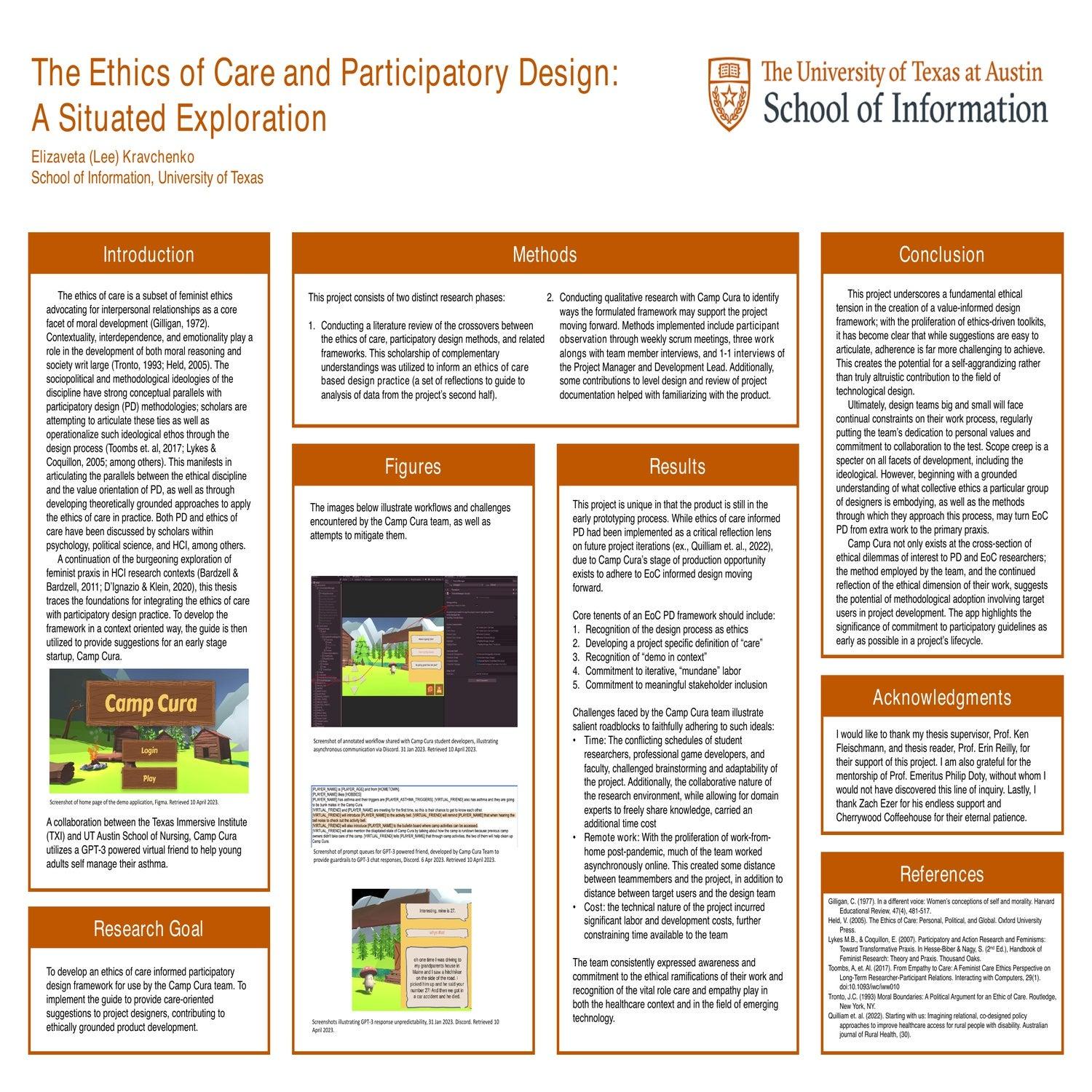 The Ethics of Care and Participatory Design: A Situated Exploration