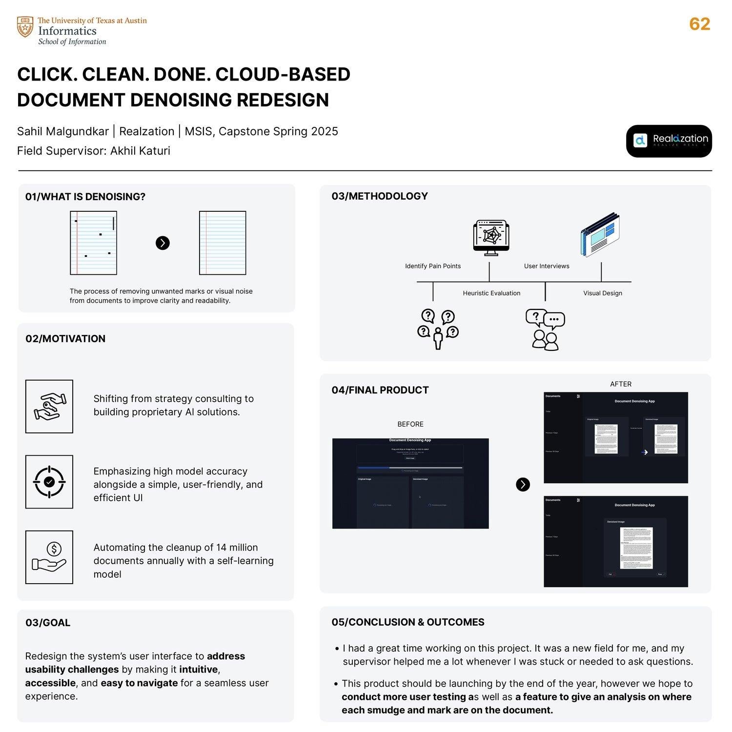 Click. Clean. Done. Cloud-Based Document Denoising Redesign