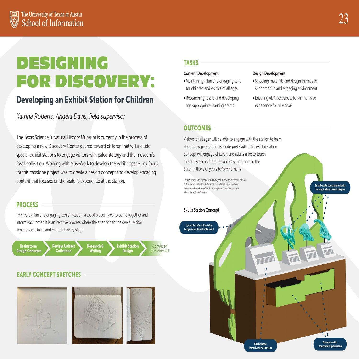 Designing for Discovery: Developing an Exhibit Station for Children