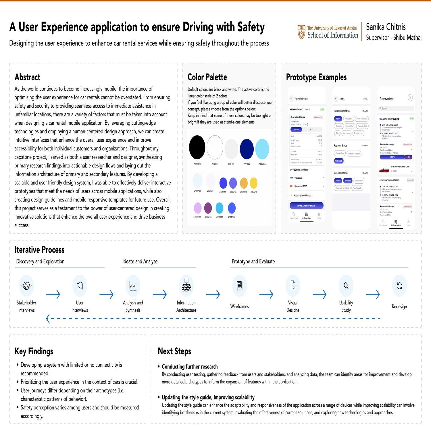 Designing the user experience to enhance car rental services while ensuring safety throughout the process.