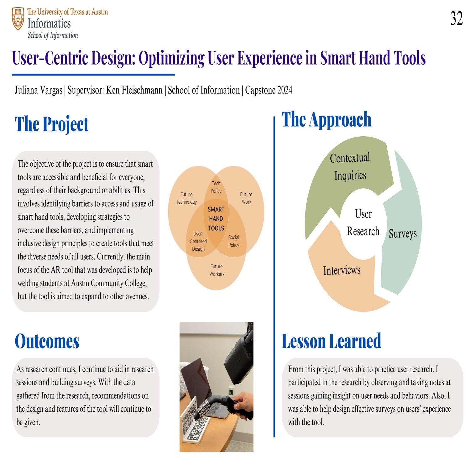 User-Centric Design: Optimizing User Experience in Smart Hand Tools