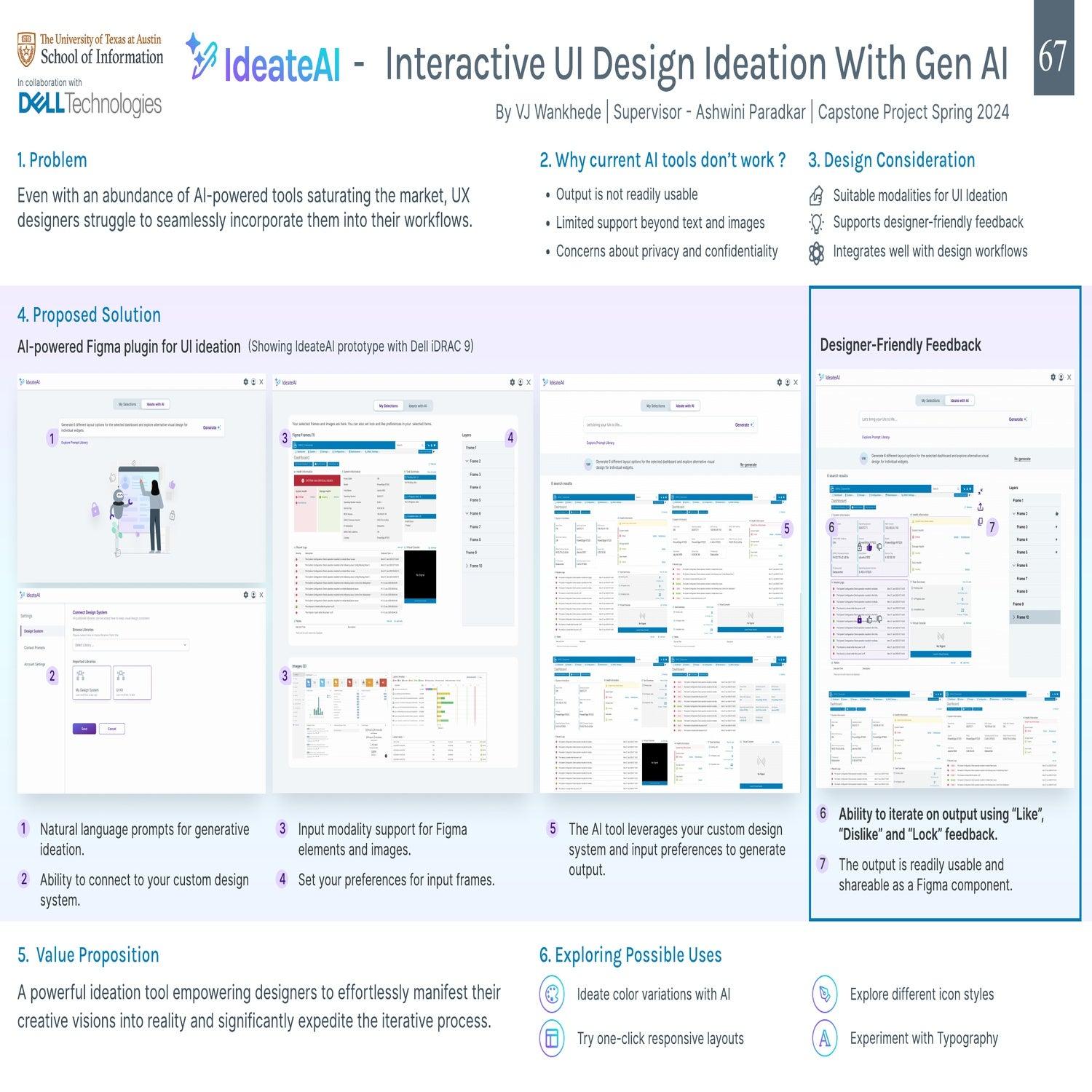 Interactive UI Design Ideation With Gen AI