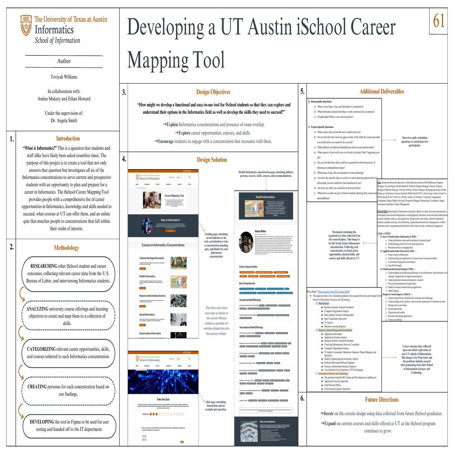 Developing a UT iSchool Career Mapping Tool
