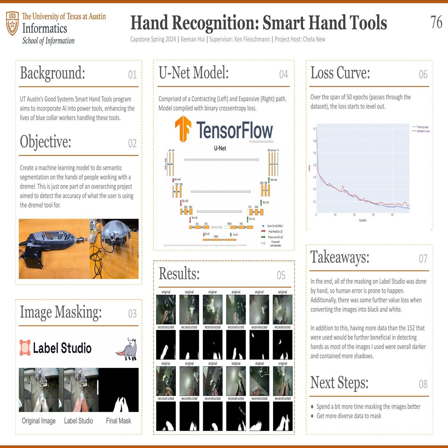 Hand Recognition: Smart Hand Tools