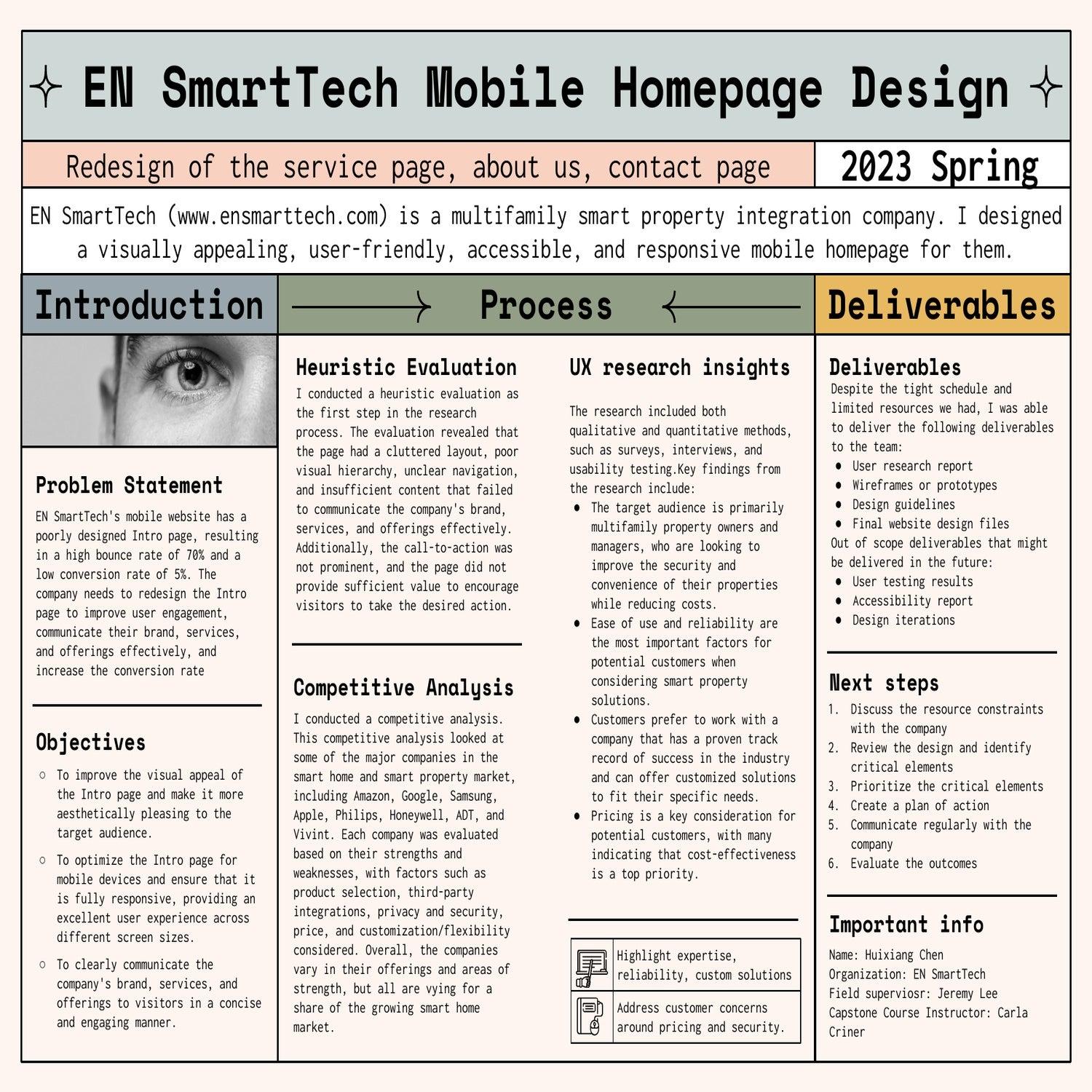 EN SmartTech Mobile Homepage Design