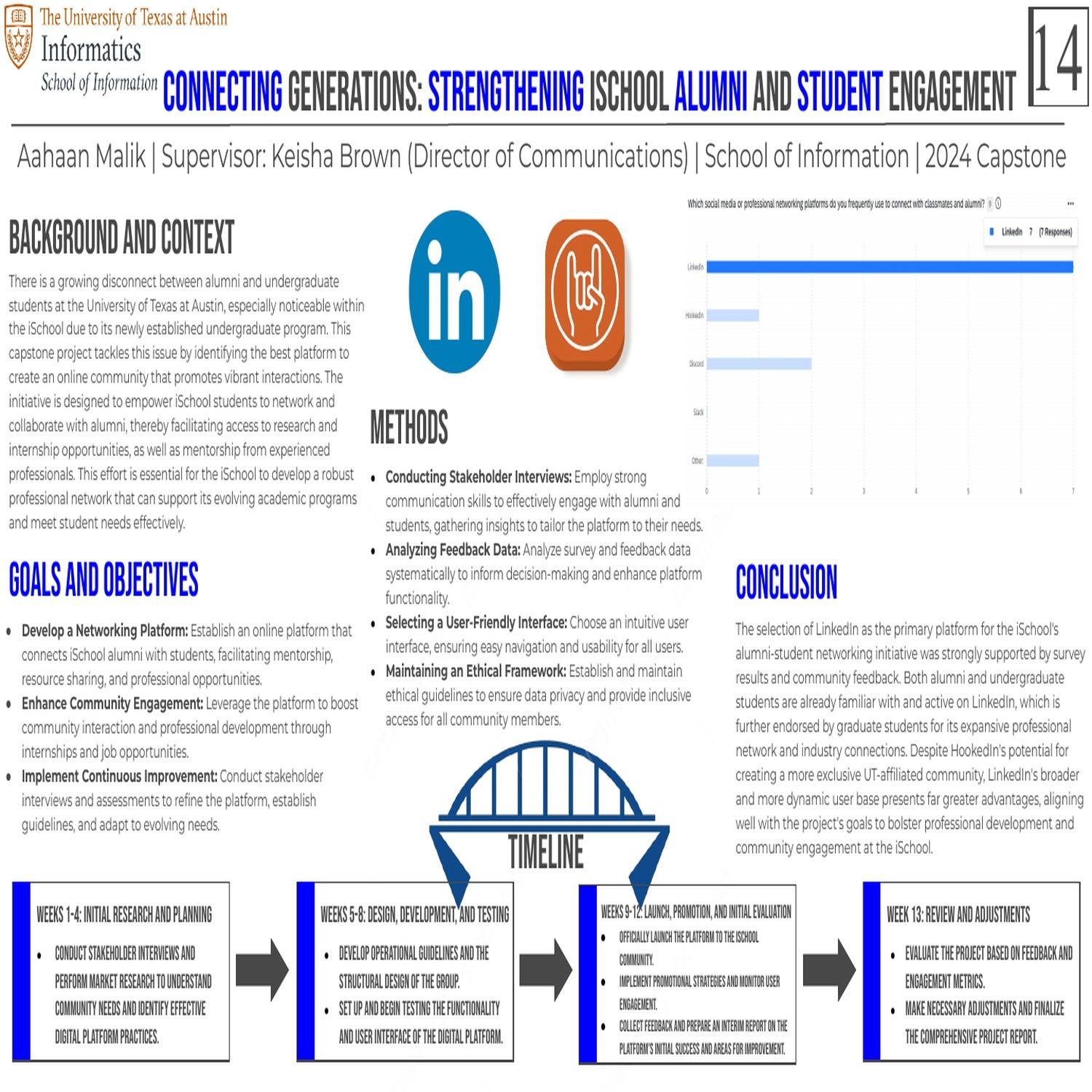 Connecting Generations: Strengthening iSchool Alumni and Student Engagement