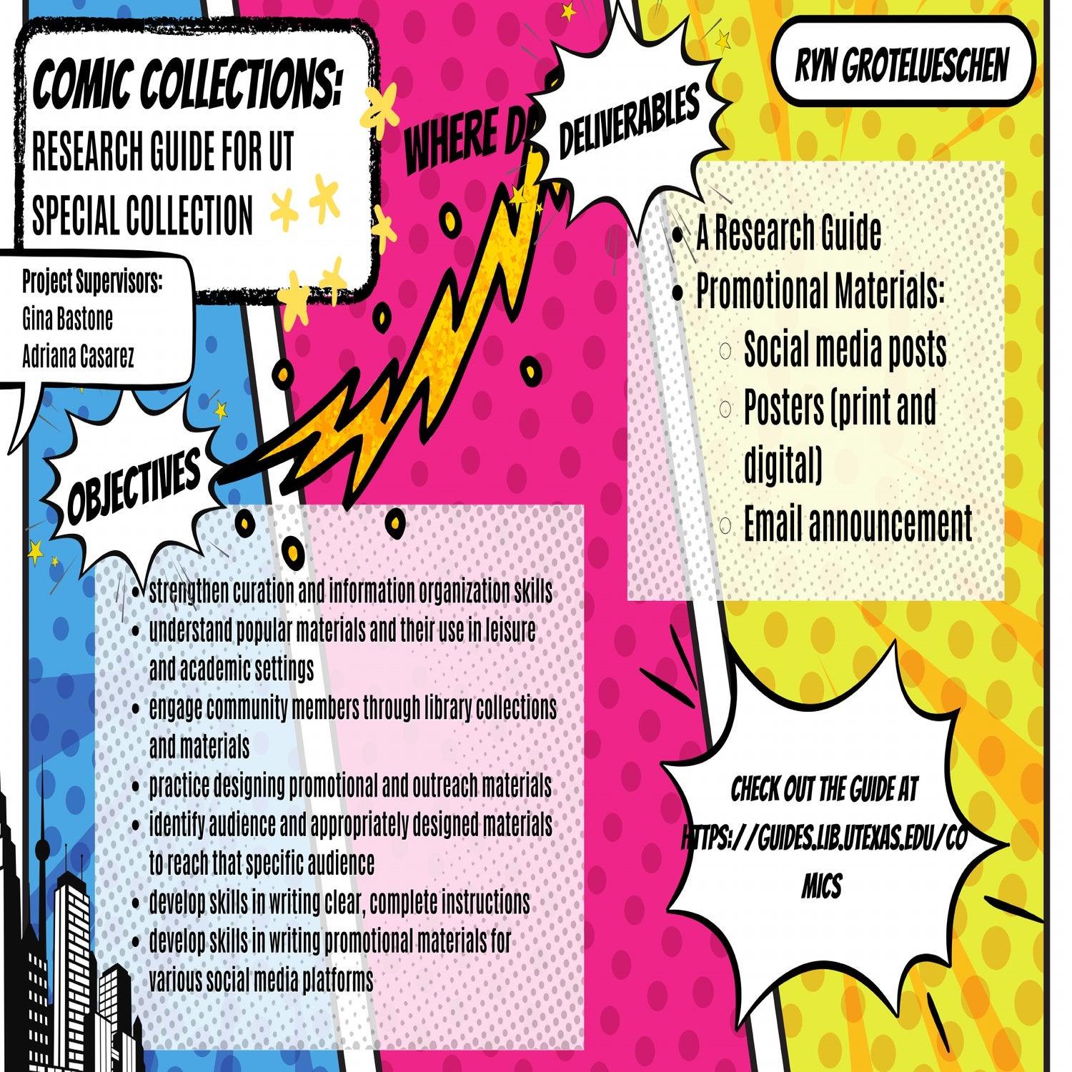 Comics Collection: Research Guide for a UT Libraries Special Collection