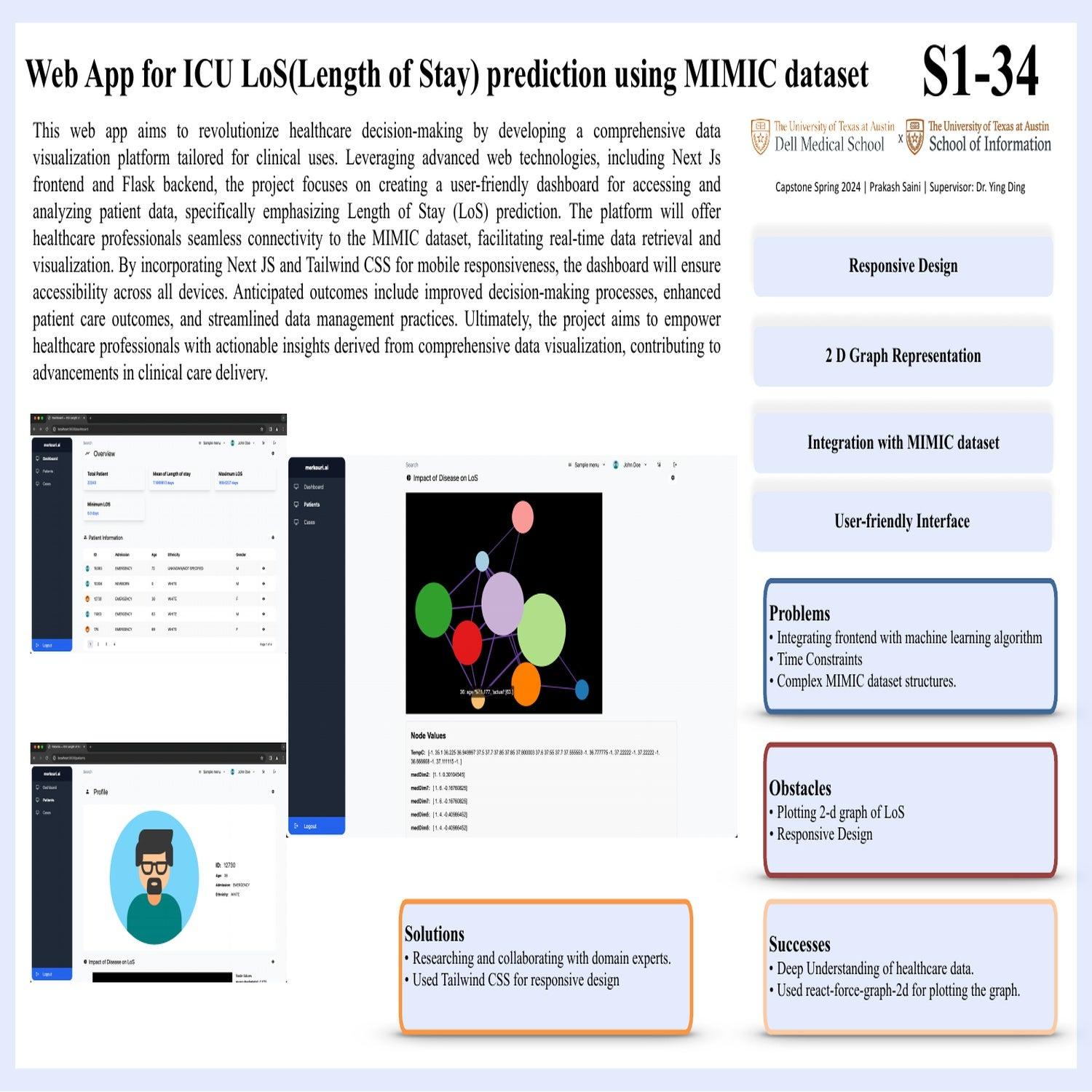 Web app for ICU LoS(Length of Stay) prediction using MIMIC dataset