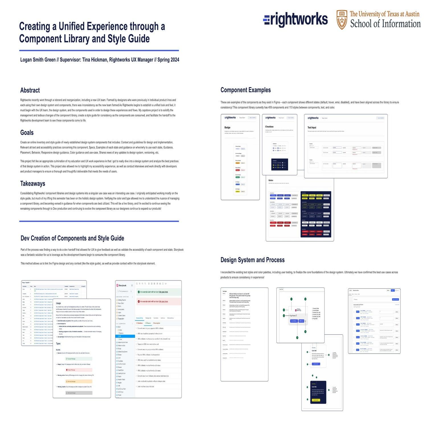 Creating a unified experience through a Component Library and Style Guide