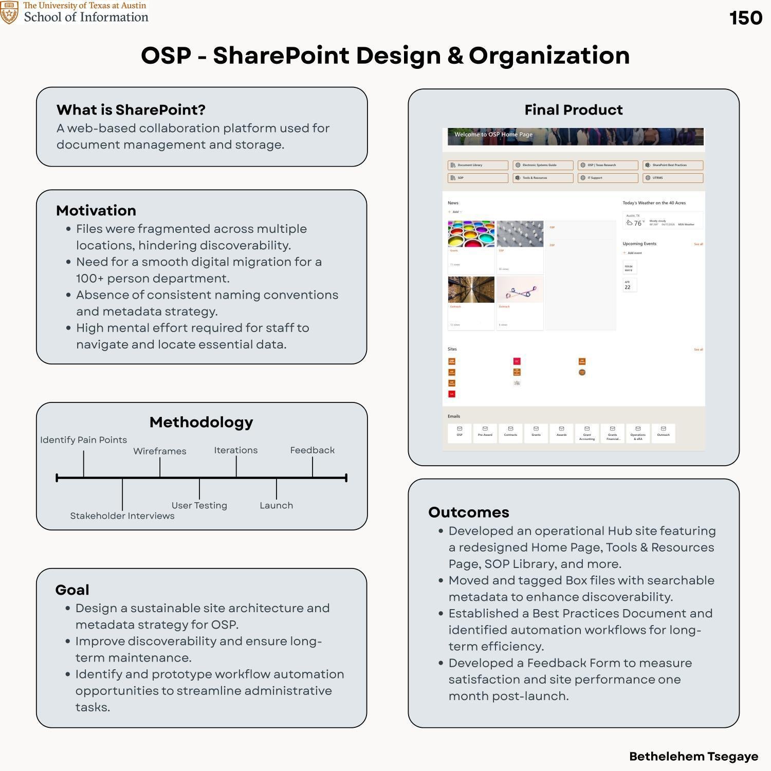 OSP - SharePoint Design & Organization Project