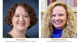 Elista Street and Katie Pierce Meyer Staff Award Photo