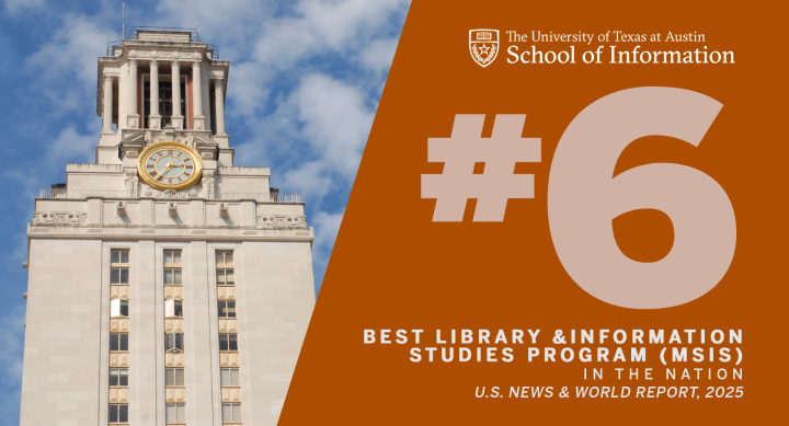 2025 US News Ranking #6 in nation with UT Tower image