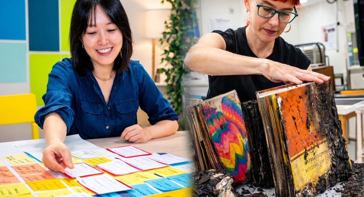 Dr. Min Kyung Lee and Sarah Norris